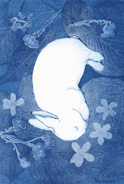 うさこ様　版画です。 うさこ様版画です。