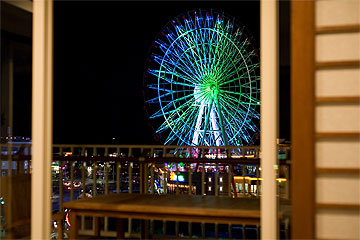 部屋からの夜景