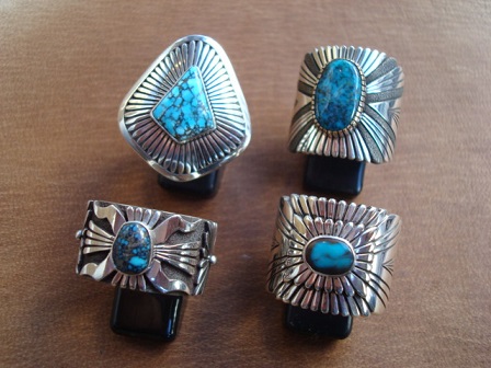 美品】Howard Nelson ハワードネルソン インディアンジュエリー ブルー