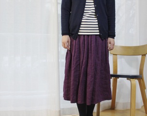 リネンスカート