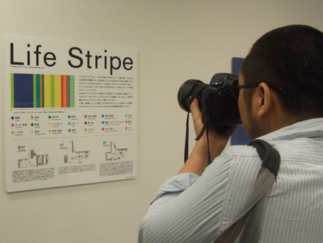 Life Stripeを撮る社長