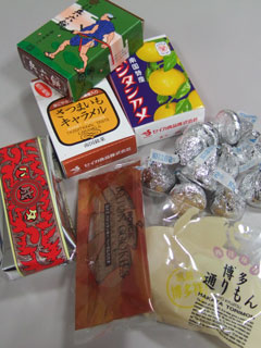 2007年最初のおみやげラッシュ
