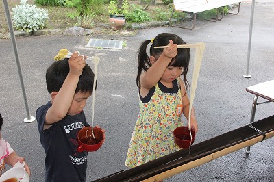 流しそうめん