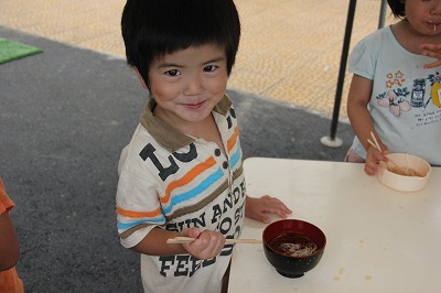 流しそうめん