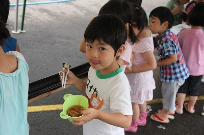 流しそうめん