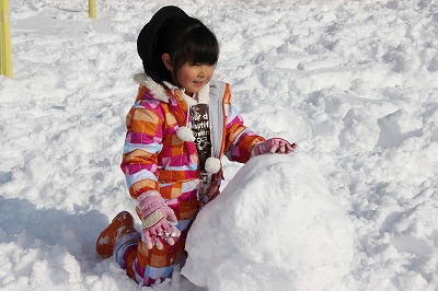 雪だるま作り