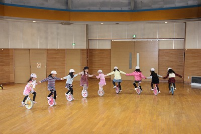 ゆり一輪車発表会