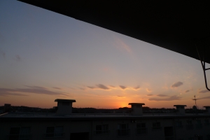 勝田台の夕焼け