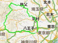 GPSログからのマップ