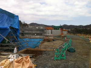 相模川方面を望む