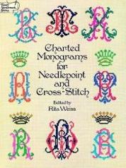 Charted Monograms for Needlepoint and Cross-Stitch