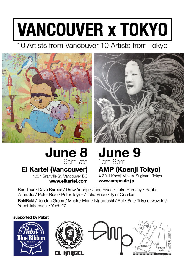 vancouver x tokyo art show