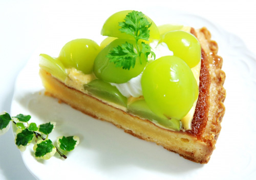 葡萄のケーキイメージ
