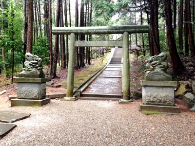 真名井神社 鳥居 狛龍