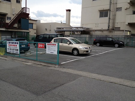 借地 月極駐車場 砂利 資材置き場などに 甲府市 国母