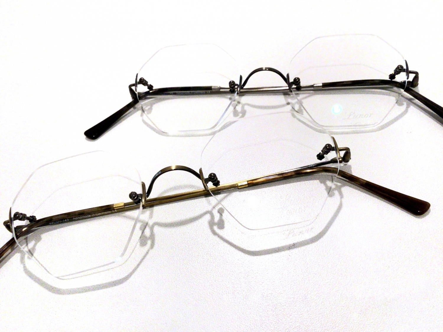 Lunor/ルノア Classic Comfort Octagon ツーポイント メガネ Lunor/ルノア Classic Comfort Octagon ツーポイント メガネ