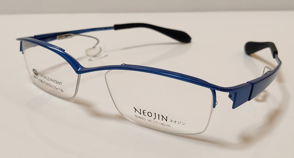鼻パッドのないメガネフレーム「NEOJIN NJ4002」 限定カラー  