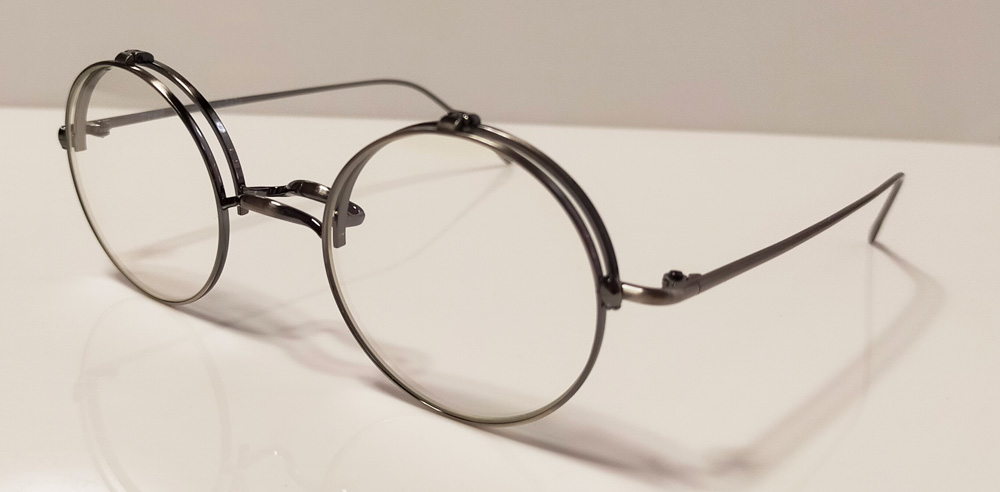 Tradクリップレンズ 跳ね上げレンズ 縄手巻きフレーム