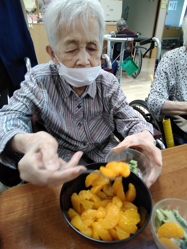 管理栄養士さんによる料理教室～フルーツ白玉あんみつ♡～ | なごみ苑 
