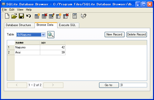 SQLite Database Browser2