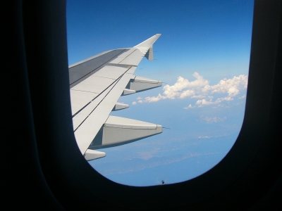 飛行機窓