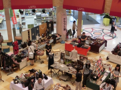 夏のクラフト展展INラピタ