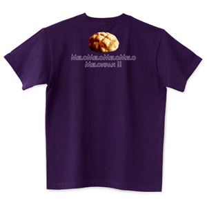 メロンパンTシャツ バックプリント