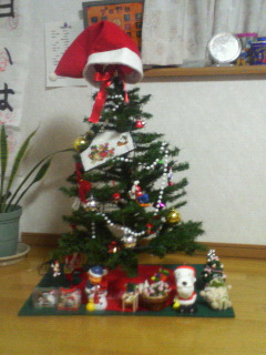 我が家のクリスマスツリー