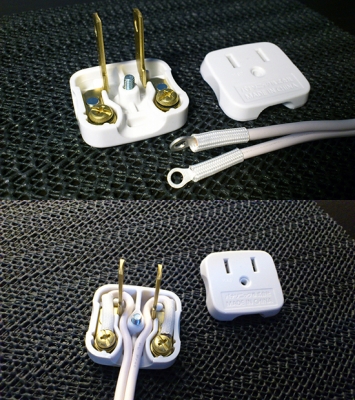 電源プラグ 取付