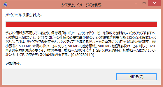 エラー