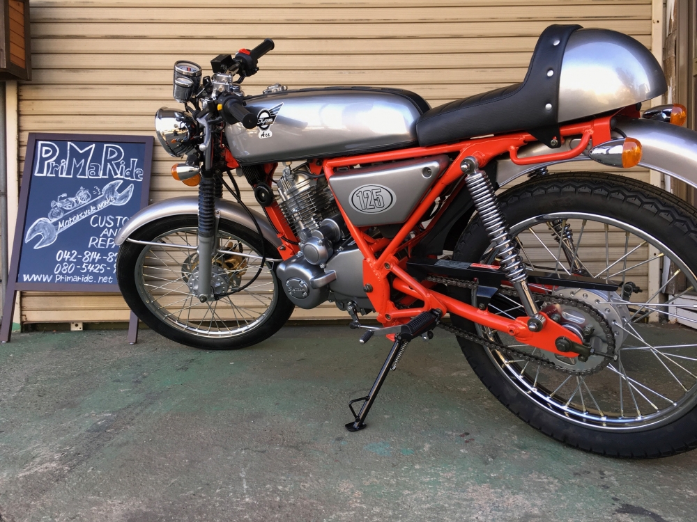 低走行 ほぼ新車 SKYTEAM ACE125 コンプリート車
