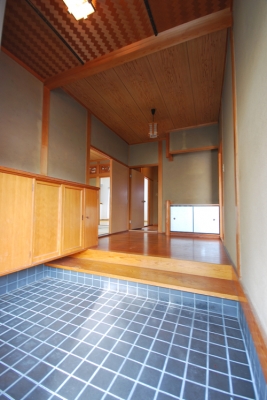 中区施工前 玄関