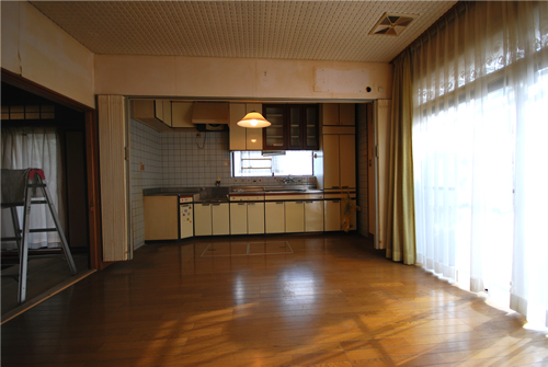 中区関施工前 キッチン