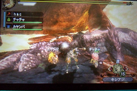 mh3g 村上位 アルバトリオン討伐 お疲れ気味のプチオタクな日々