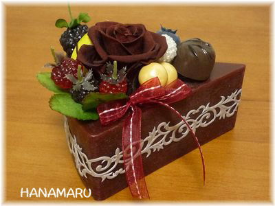 プリザーブドのケーキ