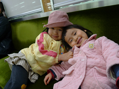 子ども2人と電車でお出かけ