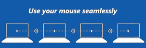 Use your mouse seamlessly