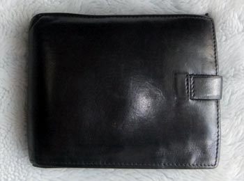ブランド 革財布 経年変化