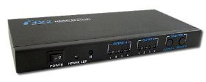 TEC 4入力2出力対応HDMIマトリクス型分配器 スプリッター機能搭載 THD42MSP
