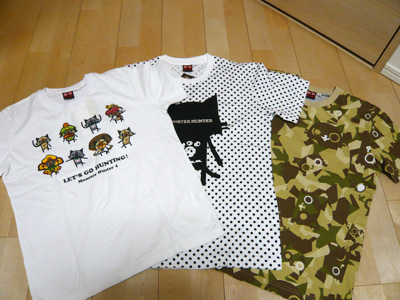 モンハンTシャツ