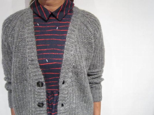 G.V.G.V. ニットカーディガン | FRINGE EAST NEW ARRIVAL