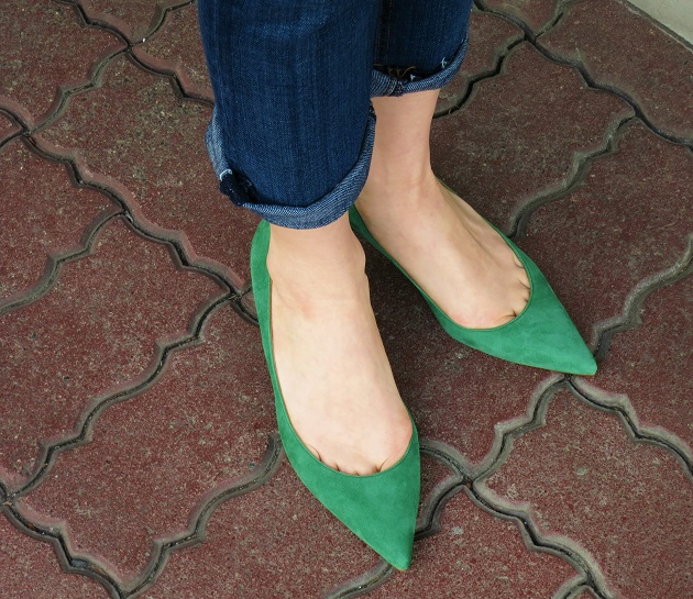 PIPPICHIC pointed toe 5cm heel pumps5.JPG