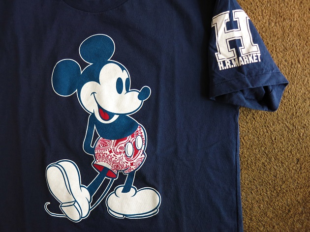 新品未使用】 H.R.MARKET ミッキーマウスコラボTシャツ ディズニー
