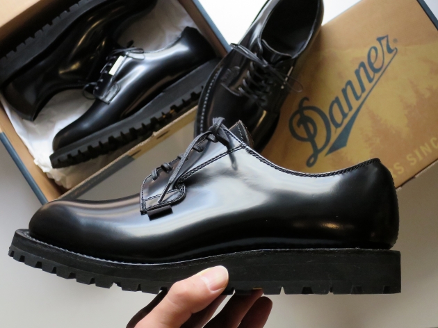 N.HOLLYWOOD×Danner 革靴 ブラック 24cm - ドレス/ビジネス