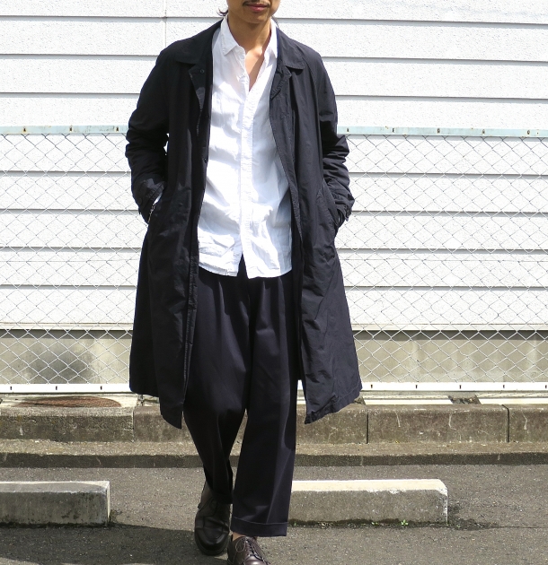 SCYE タフタ ステンカラーコート nonnative ennoy