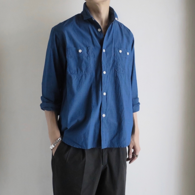 2019FW START【AUBERGE】オーベルジュの代表作 “Serge Shirt” 秋の新色 