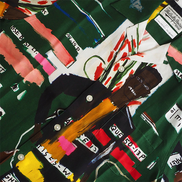 WACKO MARIA × JEAN-MICHEL BASQUIAT】 ワコマリア ×バスキアのアロハ ...