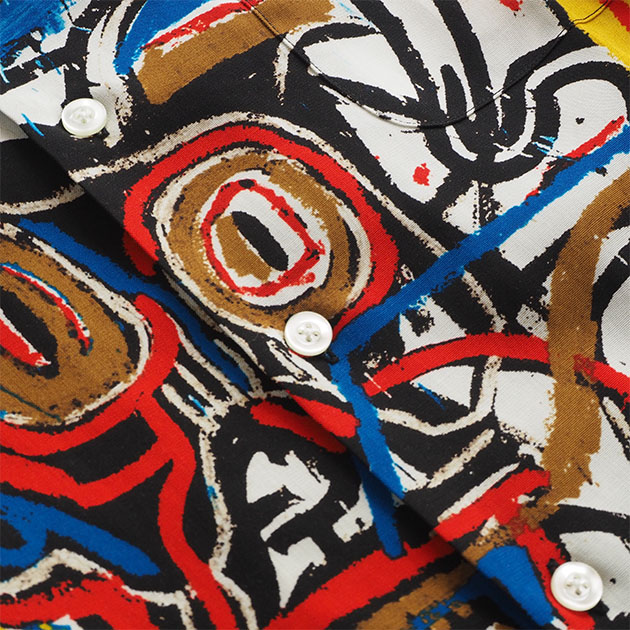 WACKO MARIA × JEAN-MICHEL BASQUIAT】 ワコマリア ×バスキアのアロハ ...