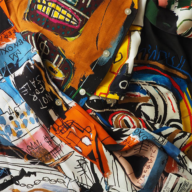 WACKO MARIA × JEAN-MICHEL BASQUIAT】 ワコマリア ×バスキアのアロハ ...