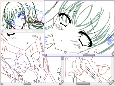 描きかけのアレコレ